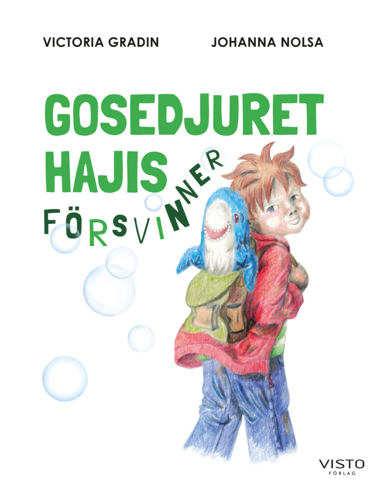 Omslaget till Gosedjuret Hajis försvinner